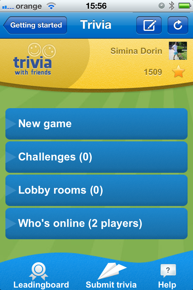 Screenshot Trivia withFriends Screenshot Trivia withFriends
