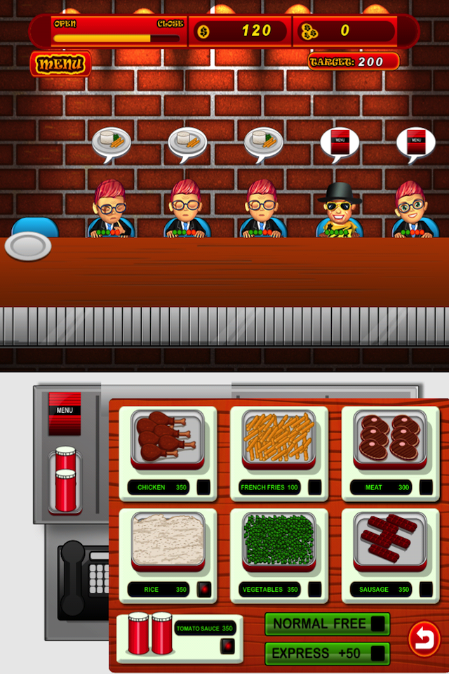 Screenshot Food Hero Madness Lite Screenshot Food Hero Madness Lite