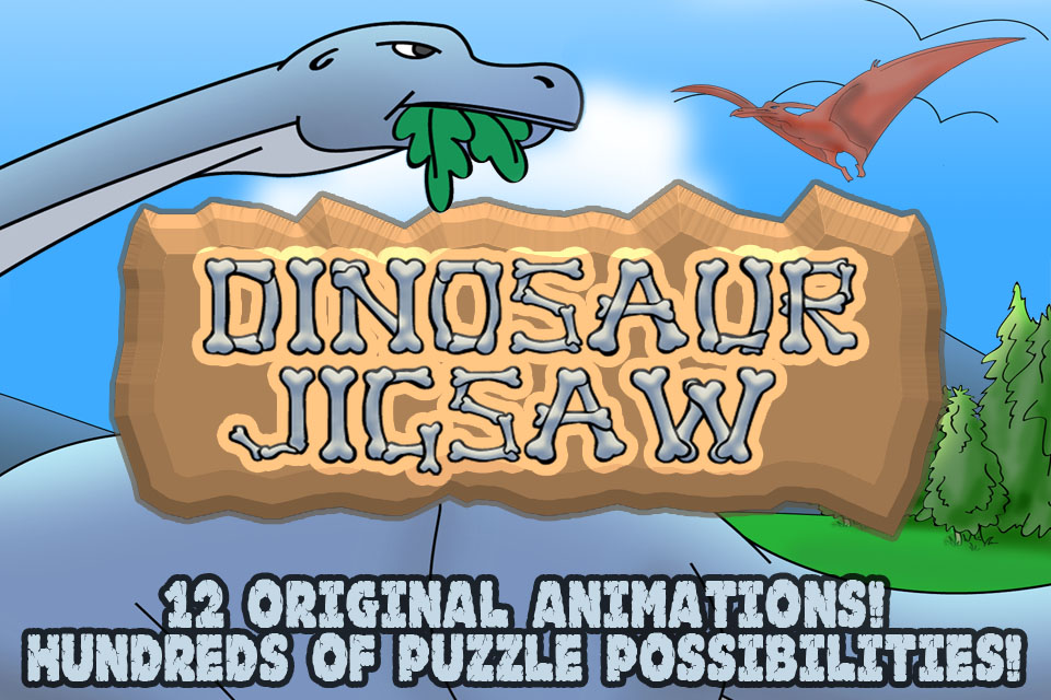 Screenshot Dinosaur JigSaw Puzzles – Animated Puzzle fun for Kids with Cartoon Dinosaurs – by Apps Kids Love, LLC Screenshot Dinosaur JigSaw Puzzles – Animated Puzzle fun for Kids with Cartoon Dinosaurs – by Apps Kids Love, LLC